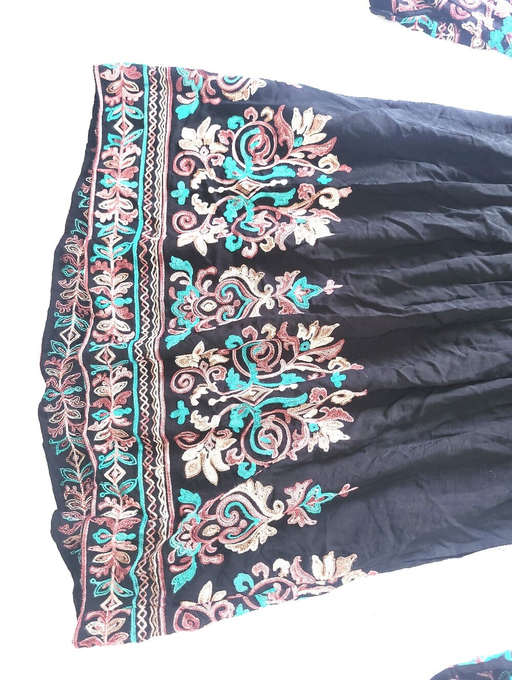 NWOT Anthropologie Floreat Avery Floral Embroidered Peasant Mini Dress Boho XS - Picture 11 of 16